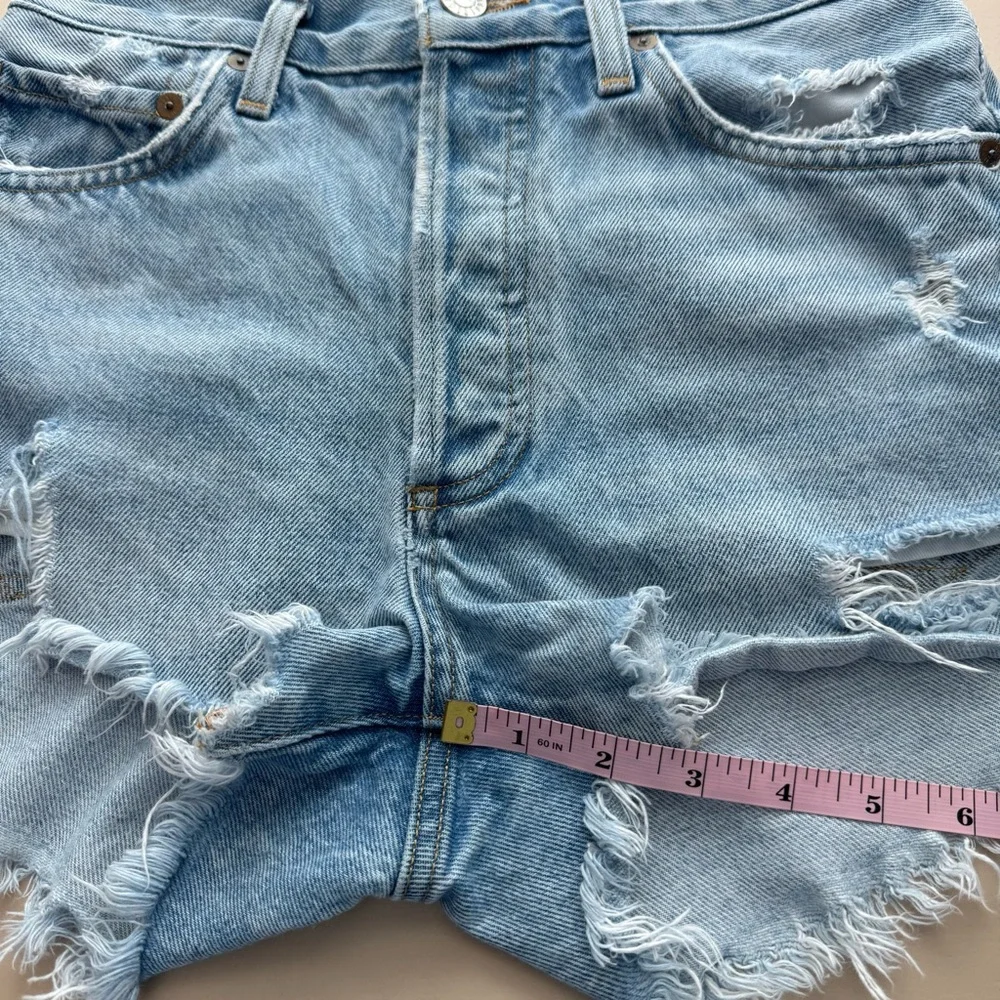 AGOLDE Parker Vintage Cut Off Shorts in Swapmeet Size 26 waist